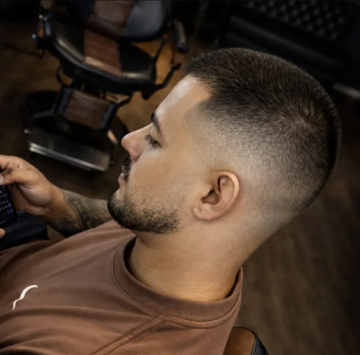 Barba modelada